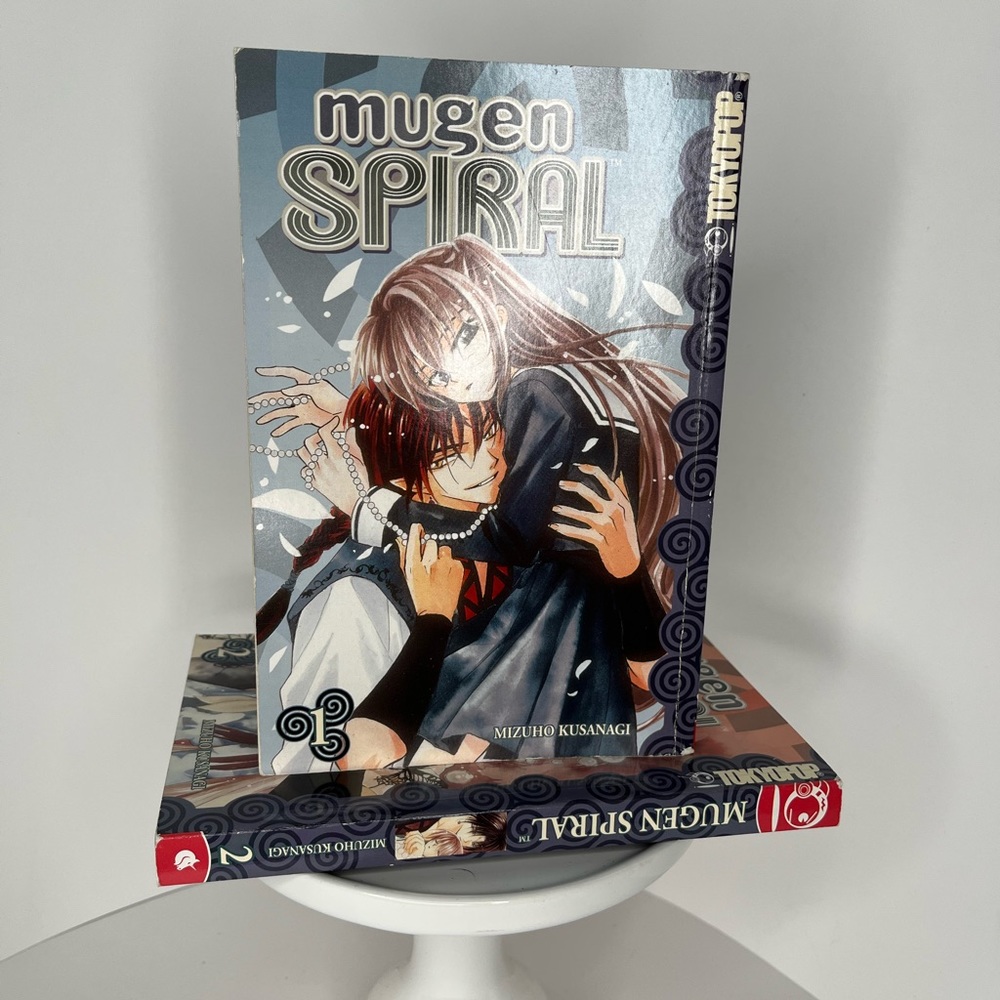 TOKYOPOP “ Mugen Spiral “ by Mizuho Kusanagi Manga Books Complete Set